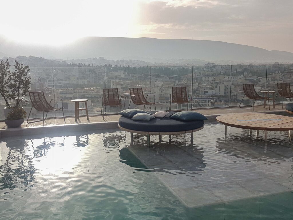 athen rooftop pool